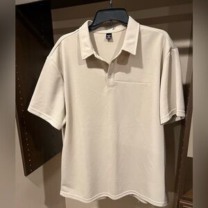 NFINITY Cream Polo Shirt Classic Comfort